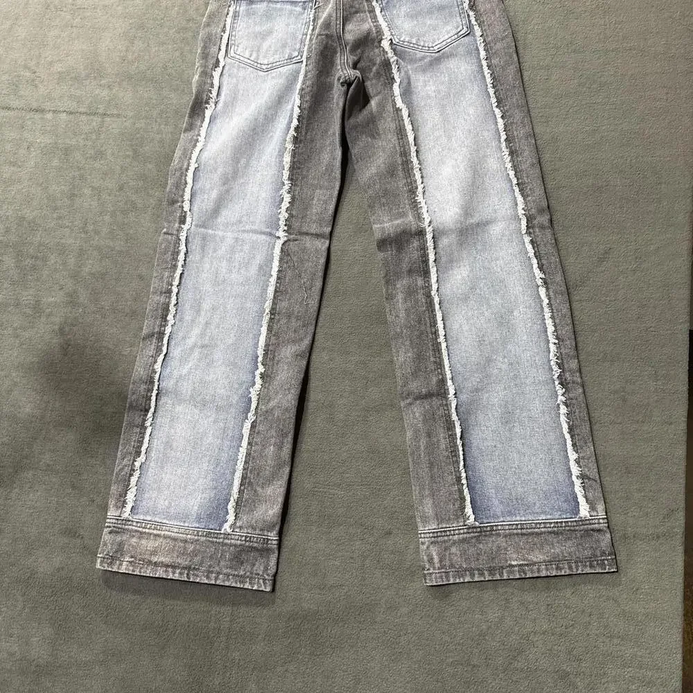 PrettyLittleThing Distressed Denim Jeans size 4 - Picture 3 of 3